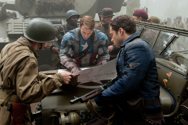 Illustration for article titled High-Res Captain America Stills: F*@% Yeah!